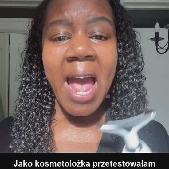 Kosmetolożka opowiada po polsku o masażerze RITUNEA SculptFlow 7w1