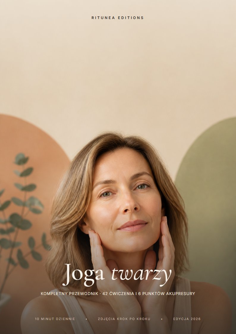 Okładka przewodnika Joga twarzy